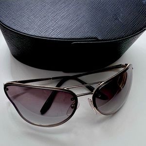 Prada Modified Cat Eye Sunglasses 69MM